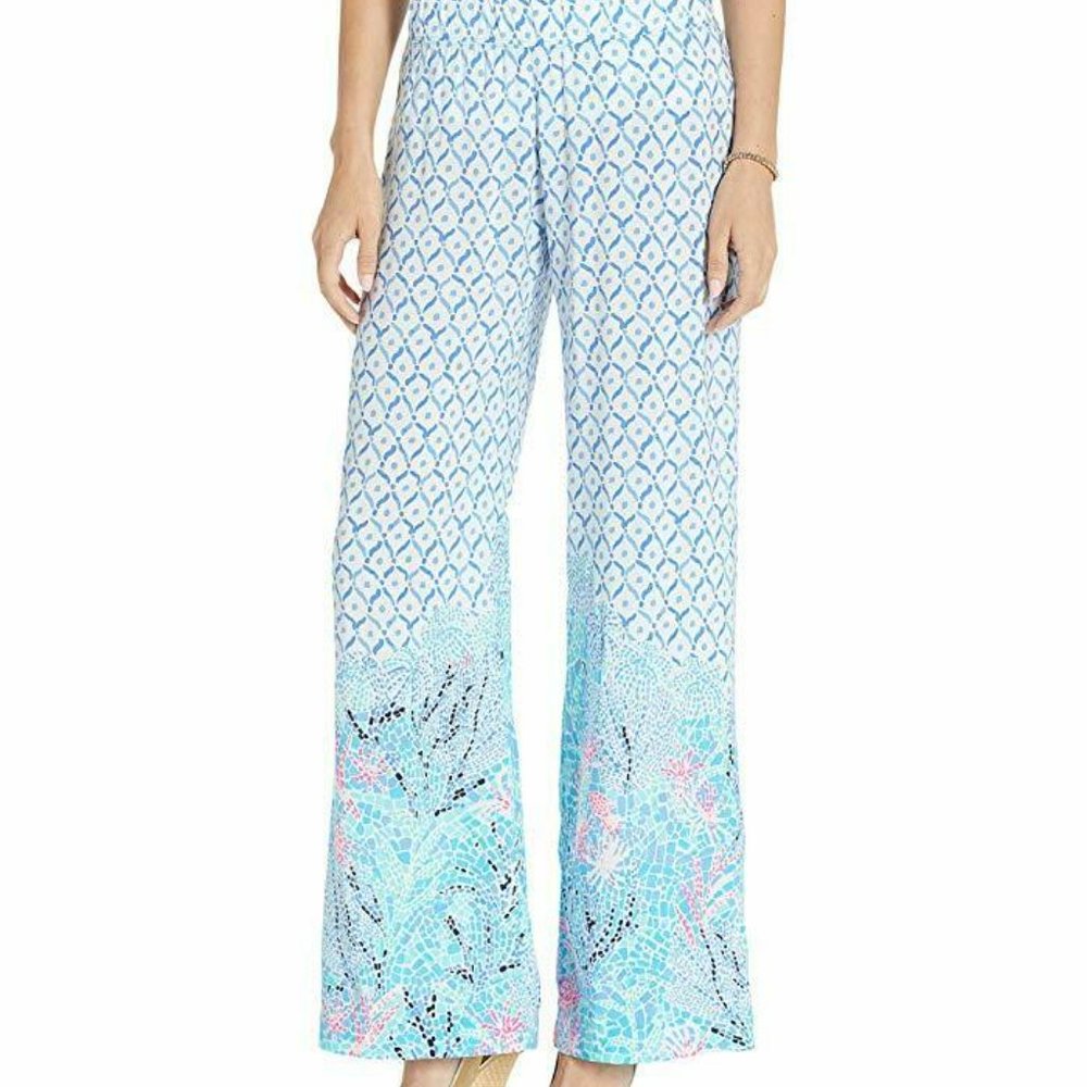 NWT XXS Bal Harbour Palazzo Pants - Picture 3 of 5